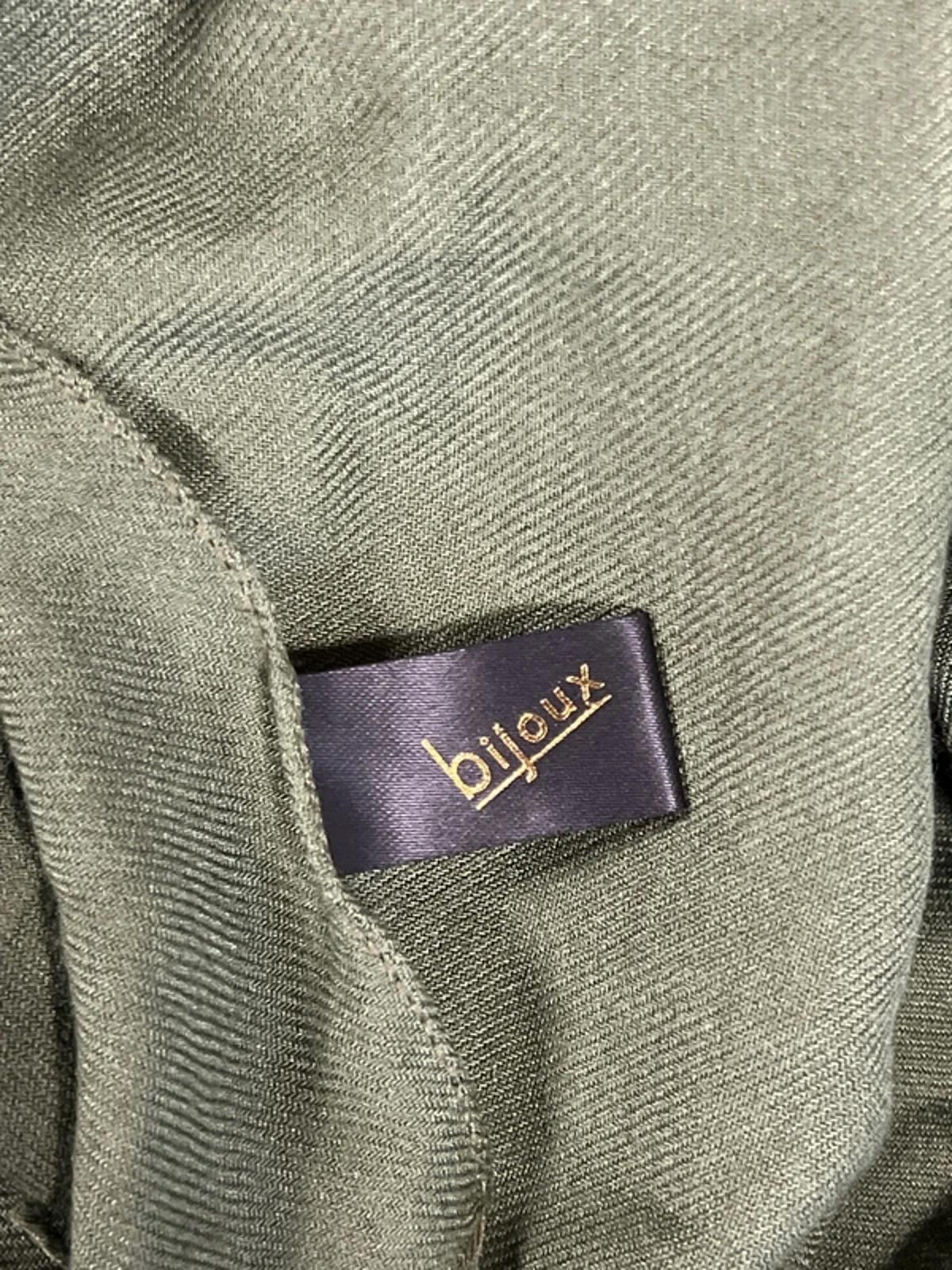 Bijoux | Khaki Green Scarf | Warm