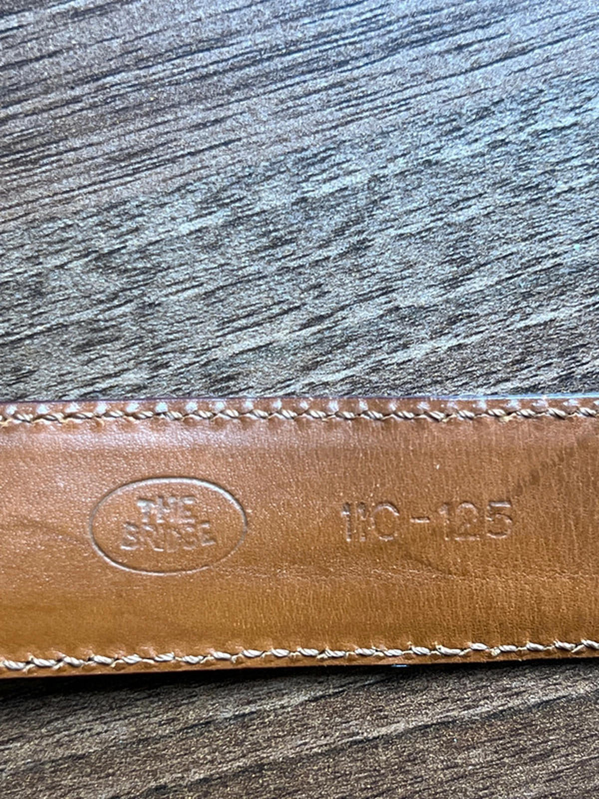 Vintage The Bridge | 29”5’ | Tan Leather Belt