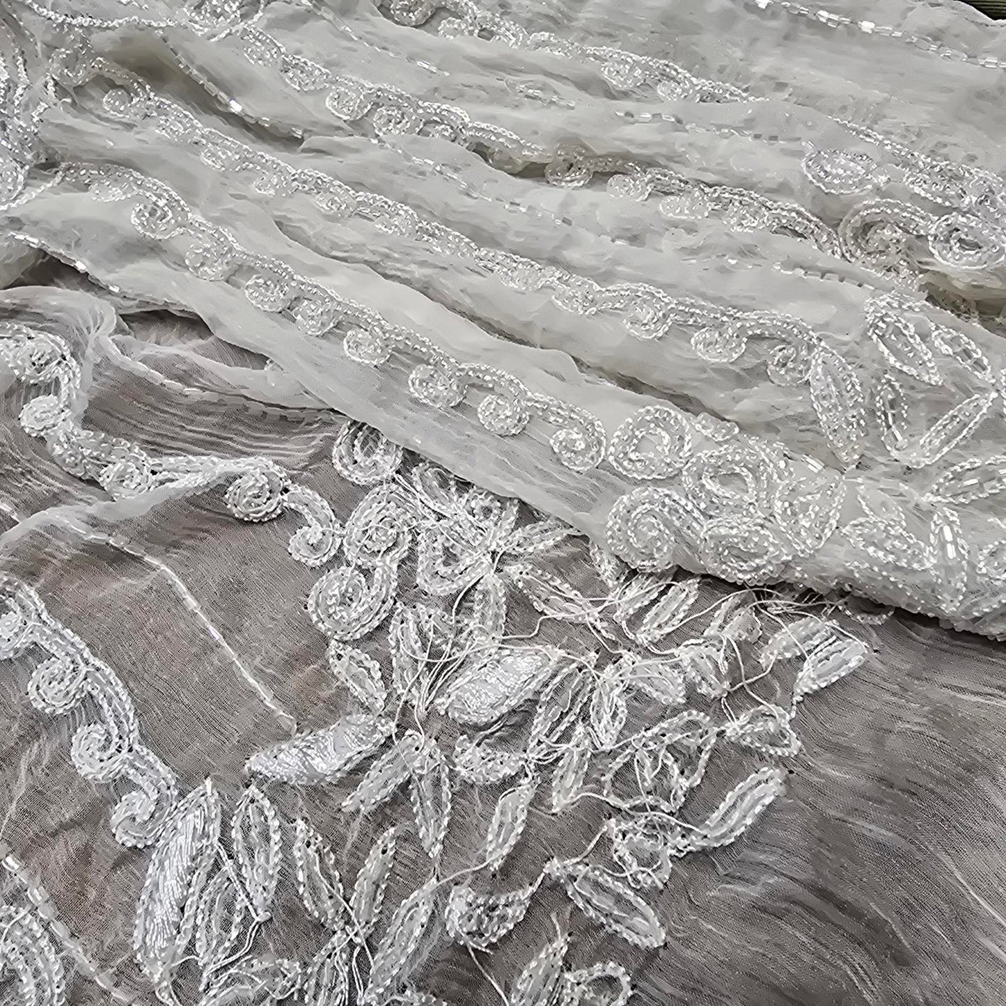 Handmade Vintage sequin chemiesette top size 10-12