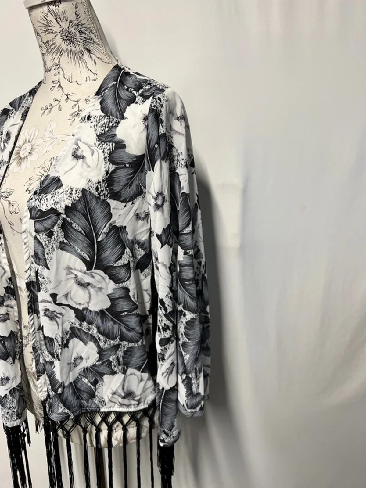 Cherry Koko | S/M | Shawl Blouse | Konochrome