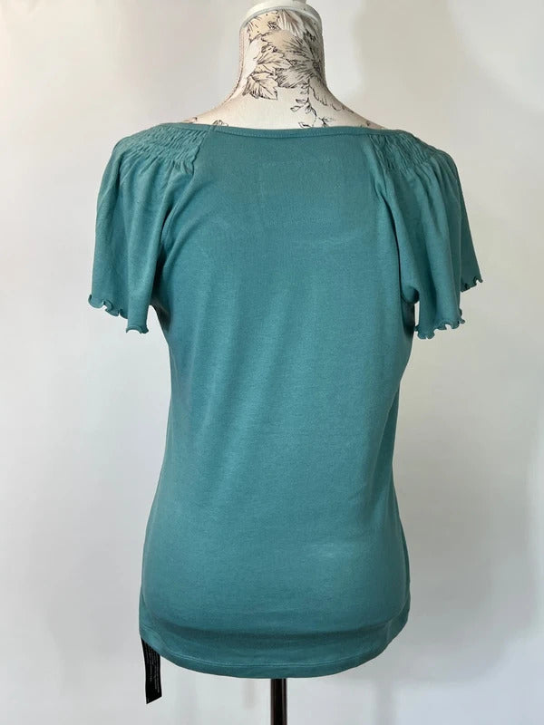 Rocha John Rocha | Size 14 | Teal T-Shirt
