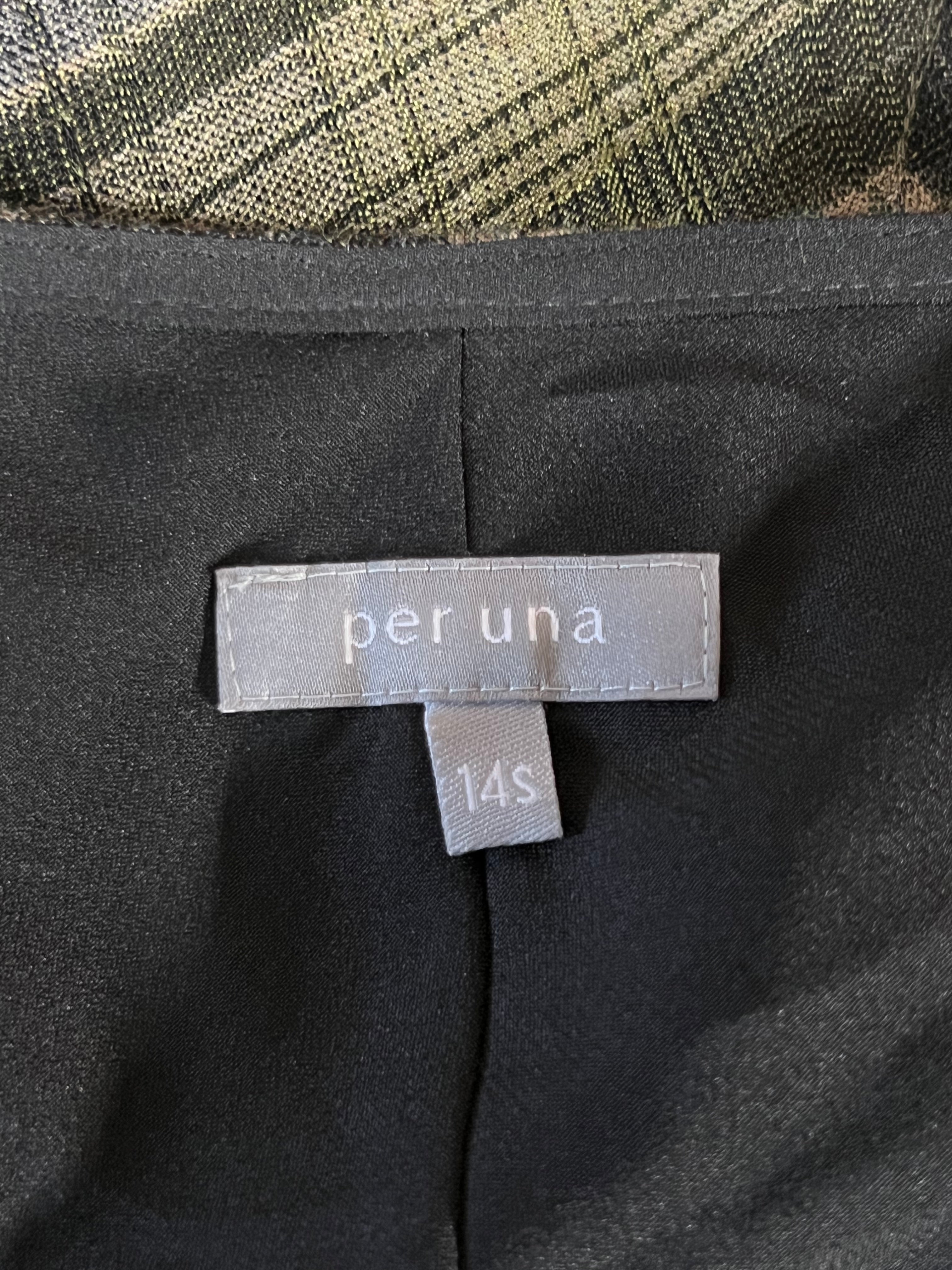 Per Una | 14S | Short Length Khaki Skirt
