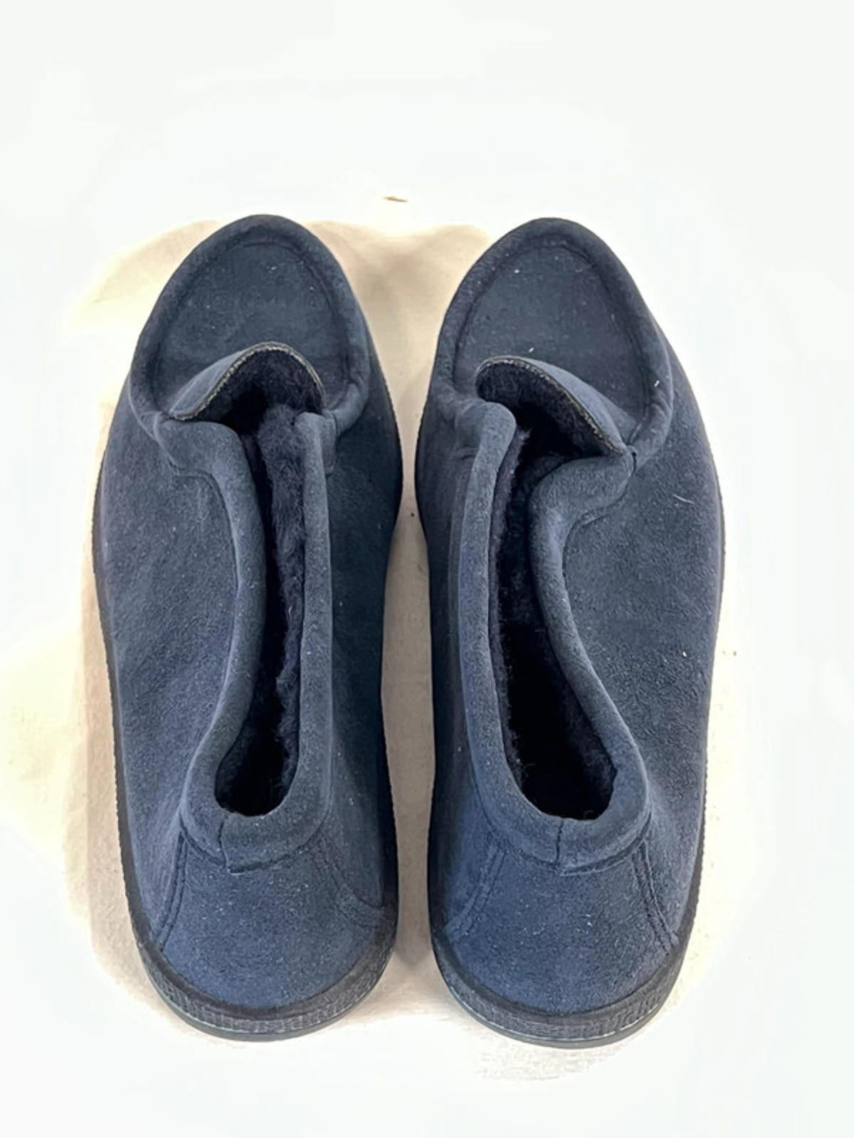 Vintage Rohde Navy Moccasins/Slippers | Size 4 | Brand New