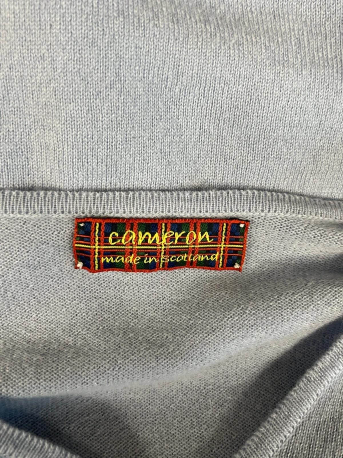 Cameron | Scottish Cashmere | 14 | Eggshell blue jumper