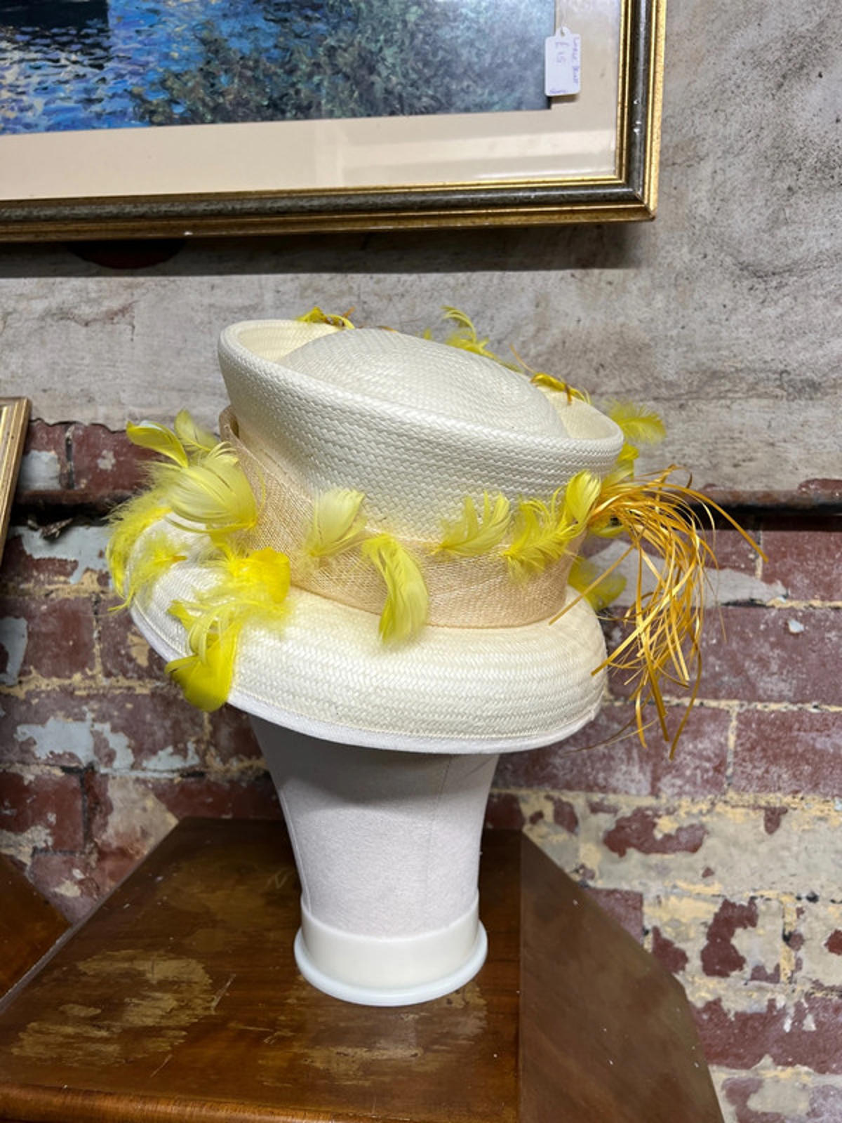 Yellow themed hat | Fascinator Hat | Occasion