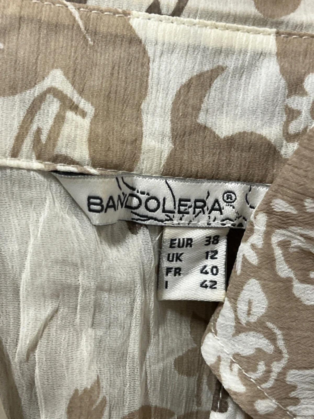 Bandolera | 12 | Boho Brown Floral Print T-Shirt