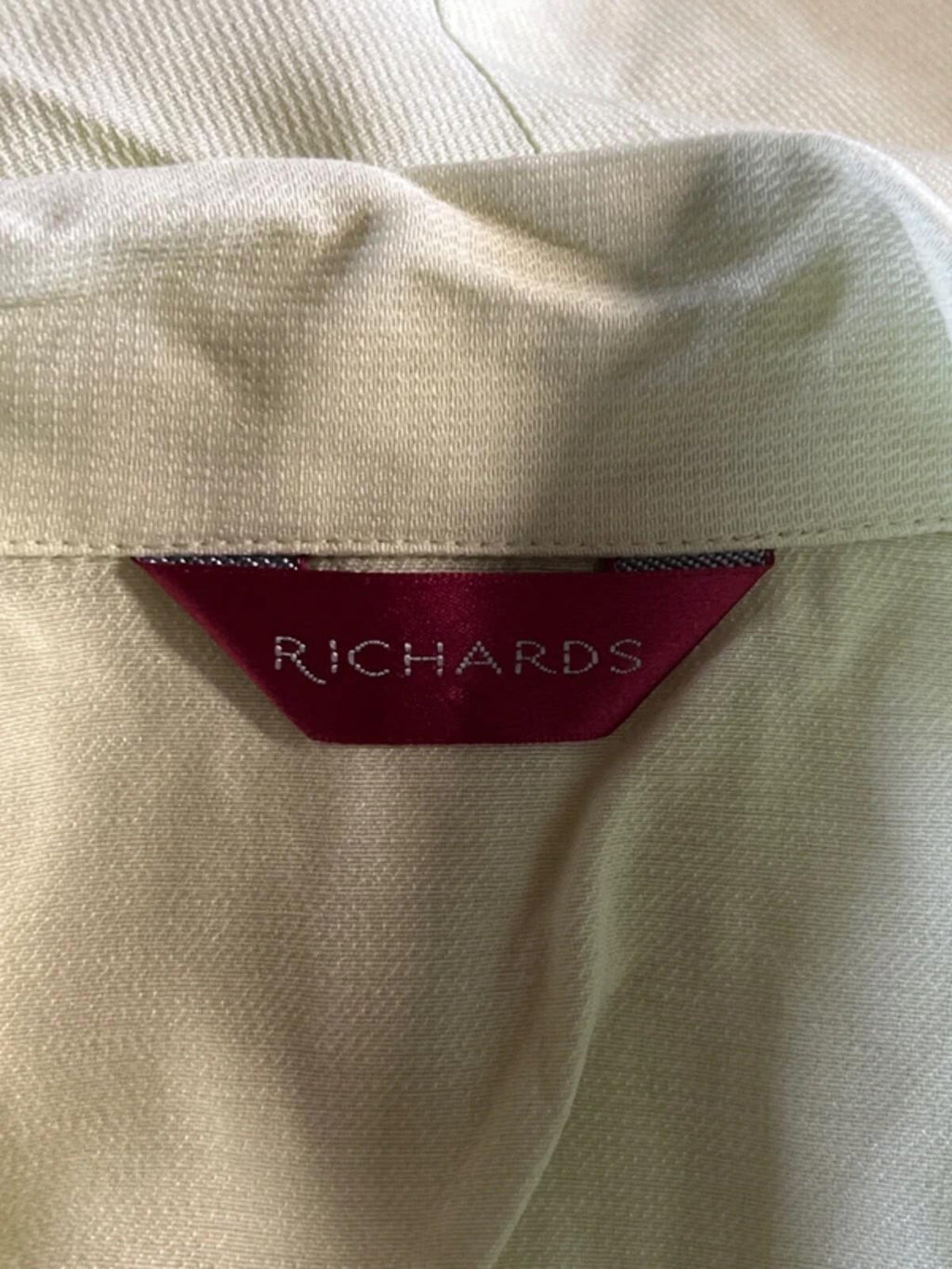 Richards | 14 | Lime/Limoncello Vest Top | Viscose/Polyester