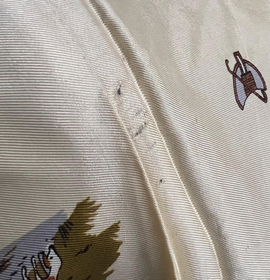Vintage Ladies Scarf | Equestrian Hunt themed