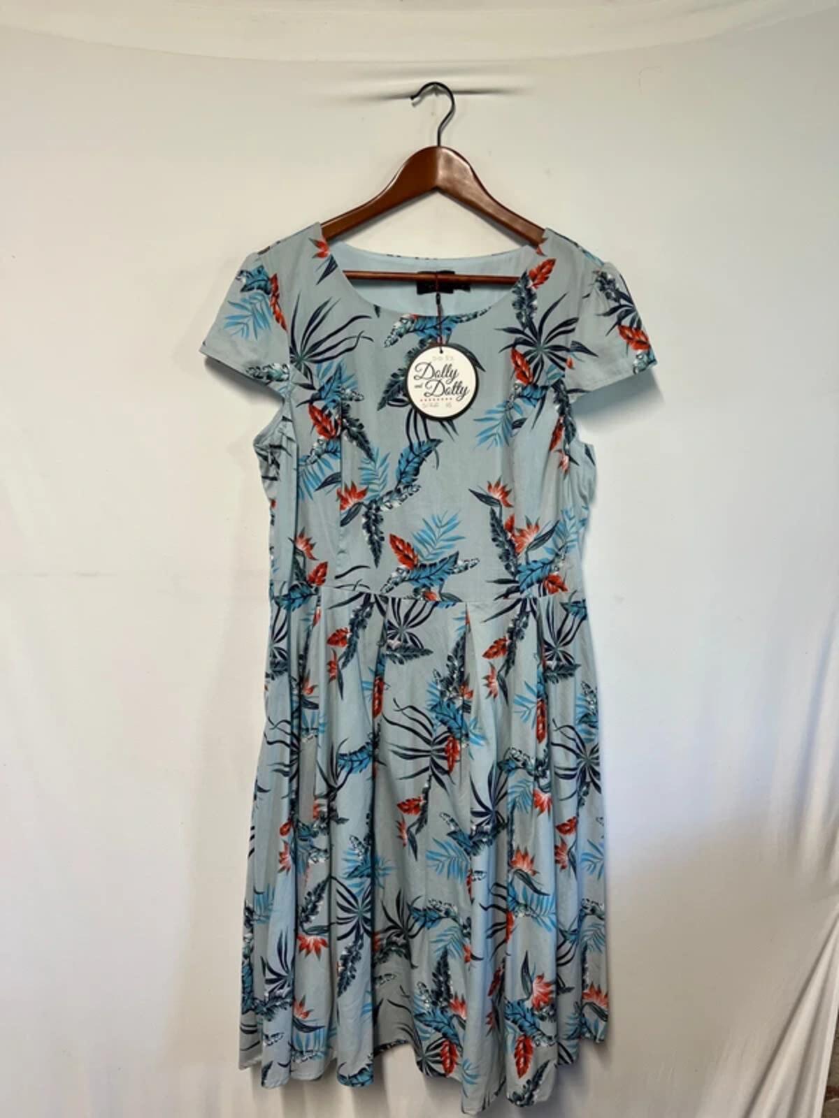 Dolly and Dotty | 16 | Eggshell Blue Dress with
