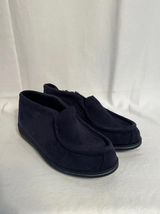 Vintage Rohde Navy Moccasins/Slippers | Size 4 | Brand New