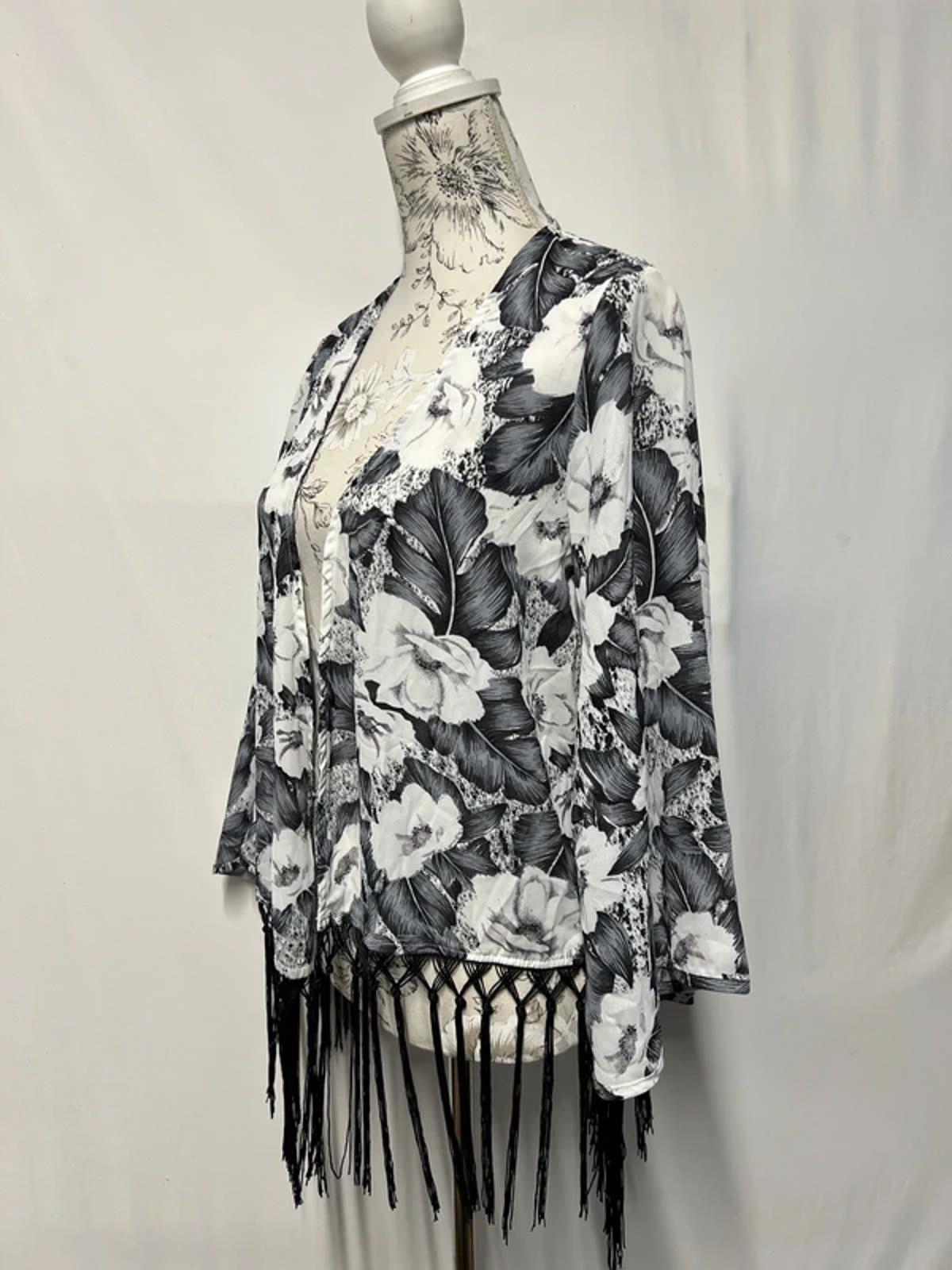 Cherry Koko | S/M | Shawl Blouse | Konochrome