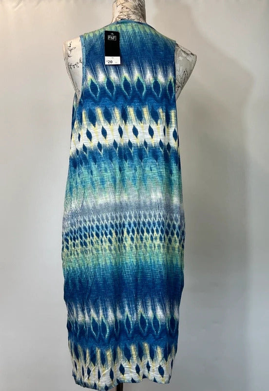 F&F | Size 16 | Multicoloured embroidered dress
