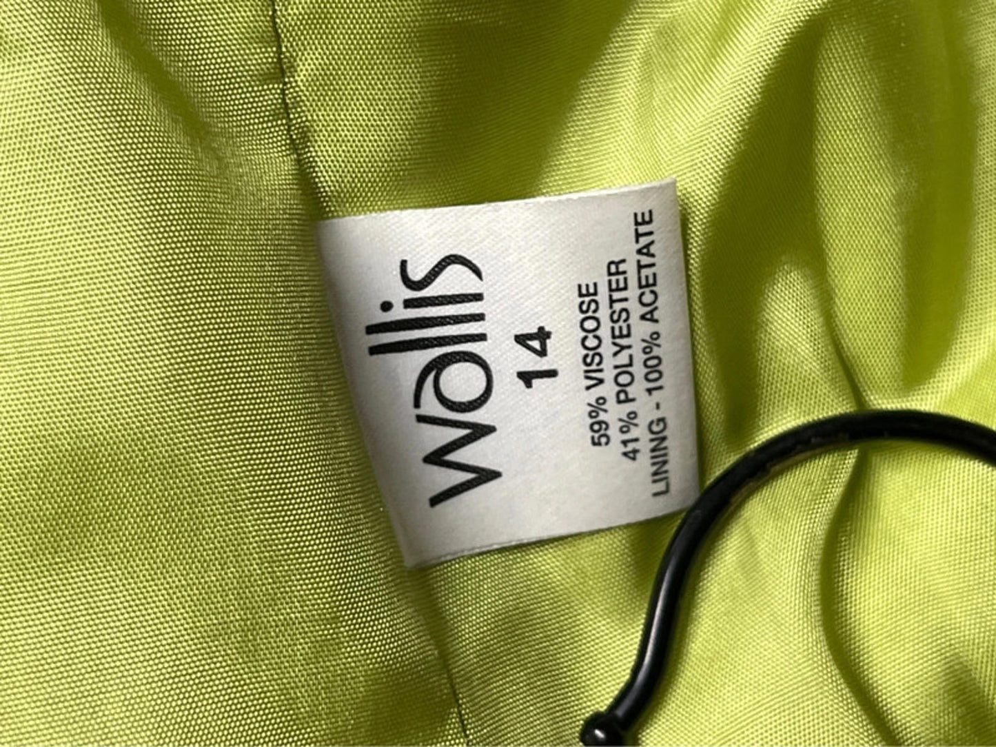 Vintage Wallis | 14 | Limoncello/Lime Green Blazer