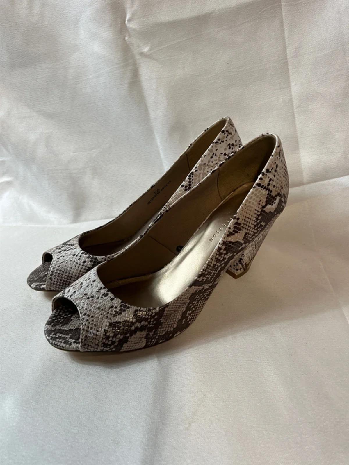 M&S Collection | Lovely Snakeprint Heels |  7.5
