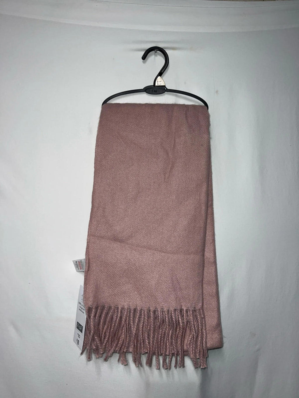 F&F Pink Scarf | Polyester/Viscose Blend