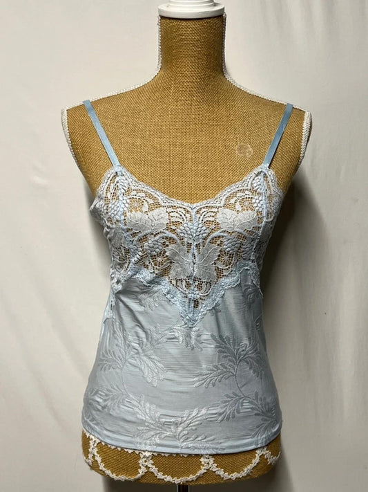 Charnos | S | Blue Lace Lingerie Top