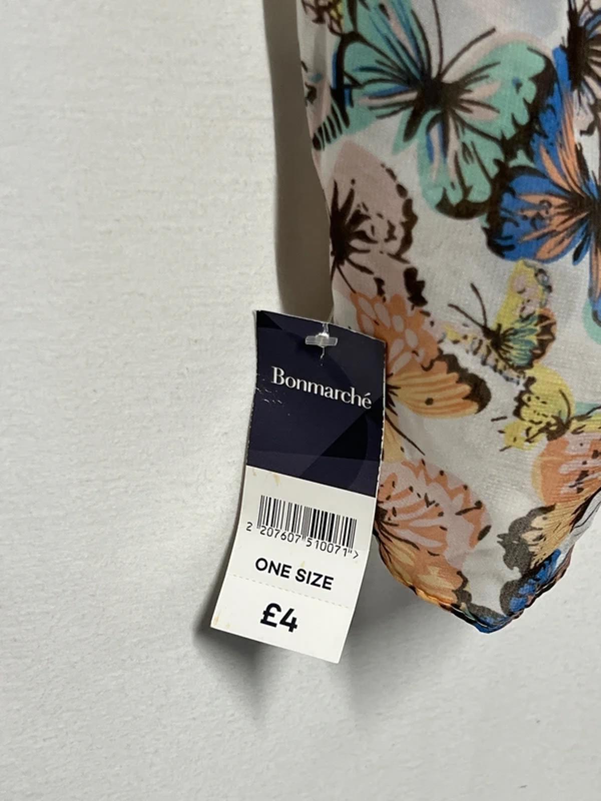 Bonmarché Ladies Scarf | Butterfly Pattern