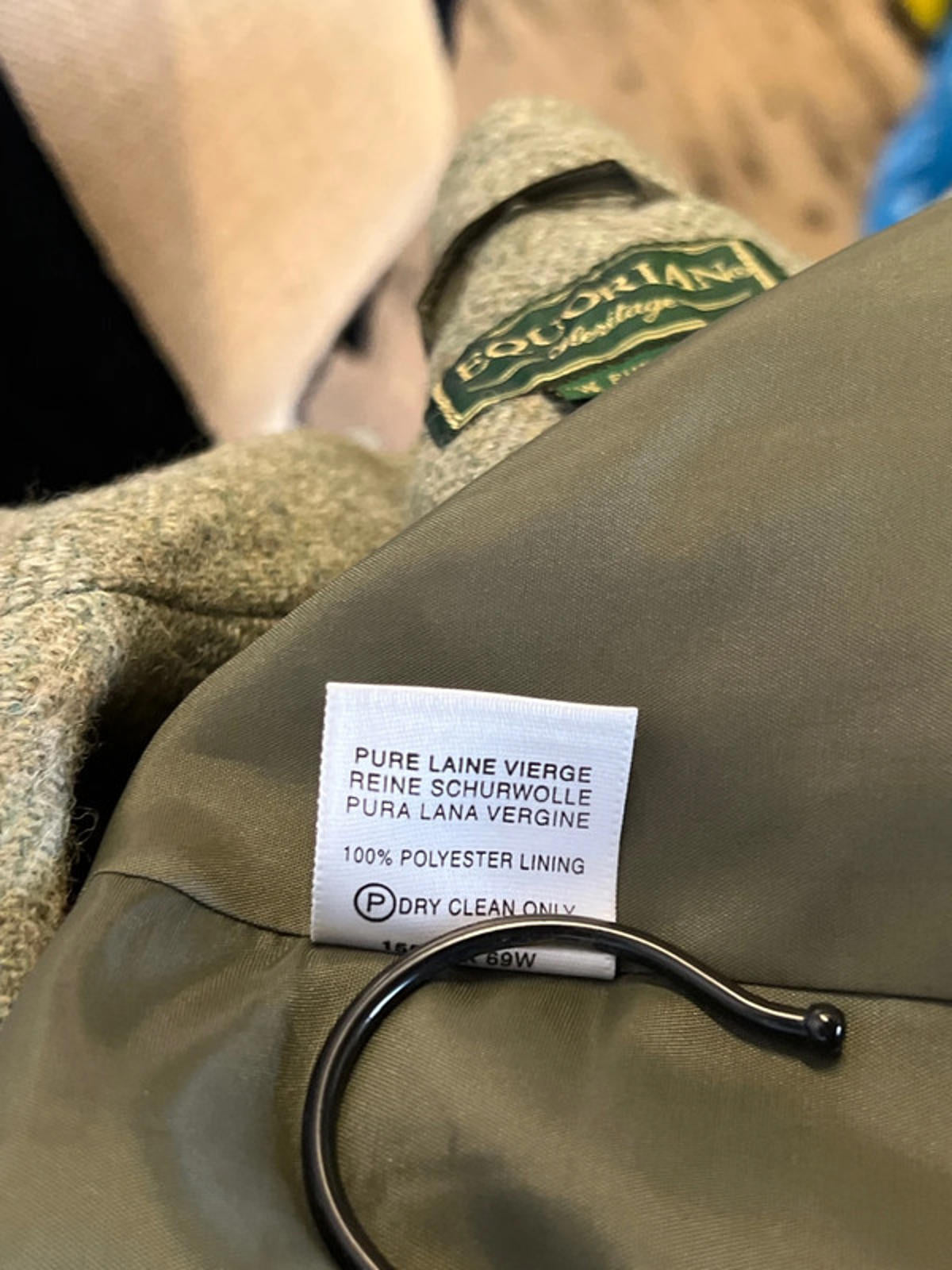 Equorian Heritage | Size 12 | Khaki Wool Coat