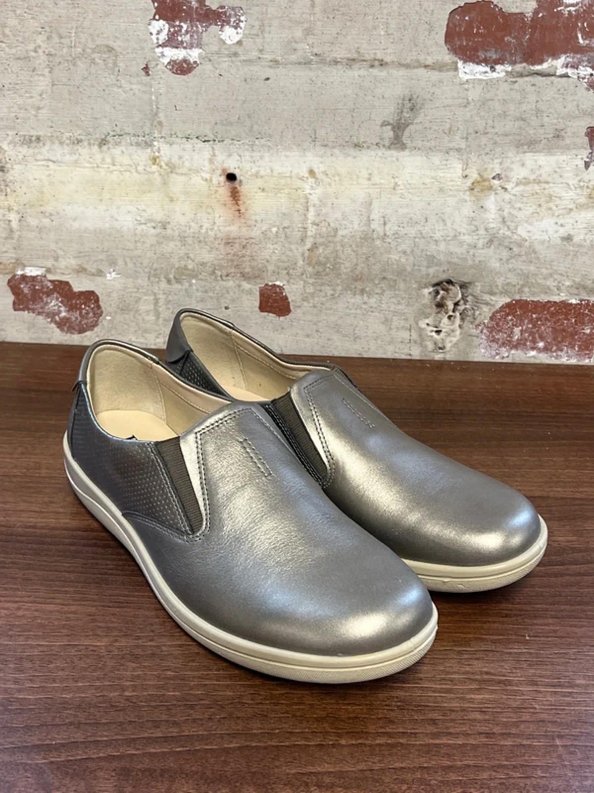 Padders Widefitting | 8 | Pewter Silver Shoes