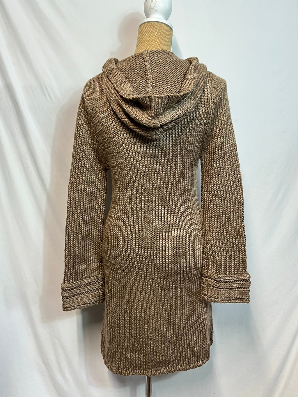 Firebrand | Size M | Long Brown Cardigan