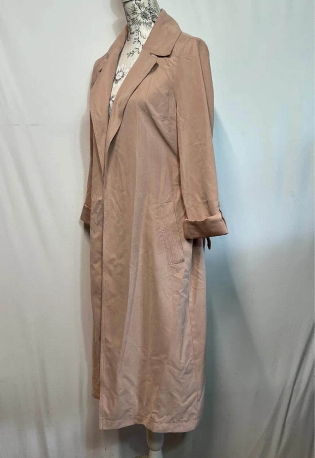 Primark | Size 12 | Pink Trenchcoat | Polyester