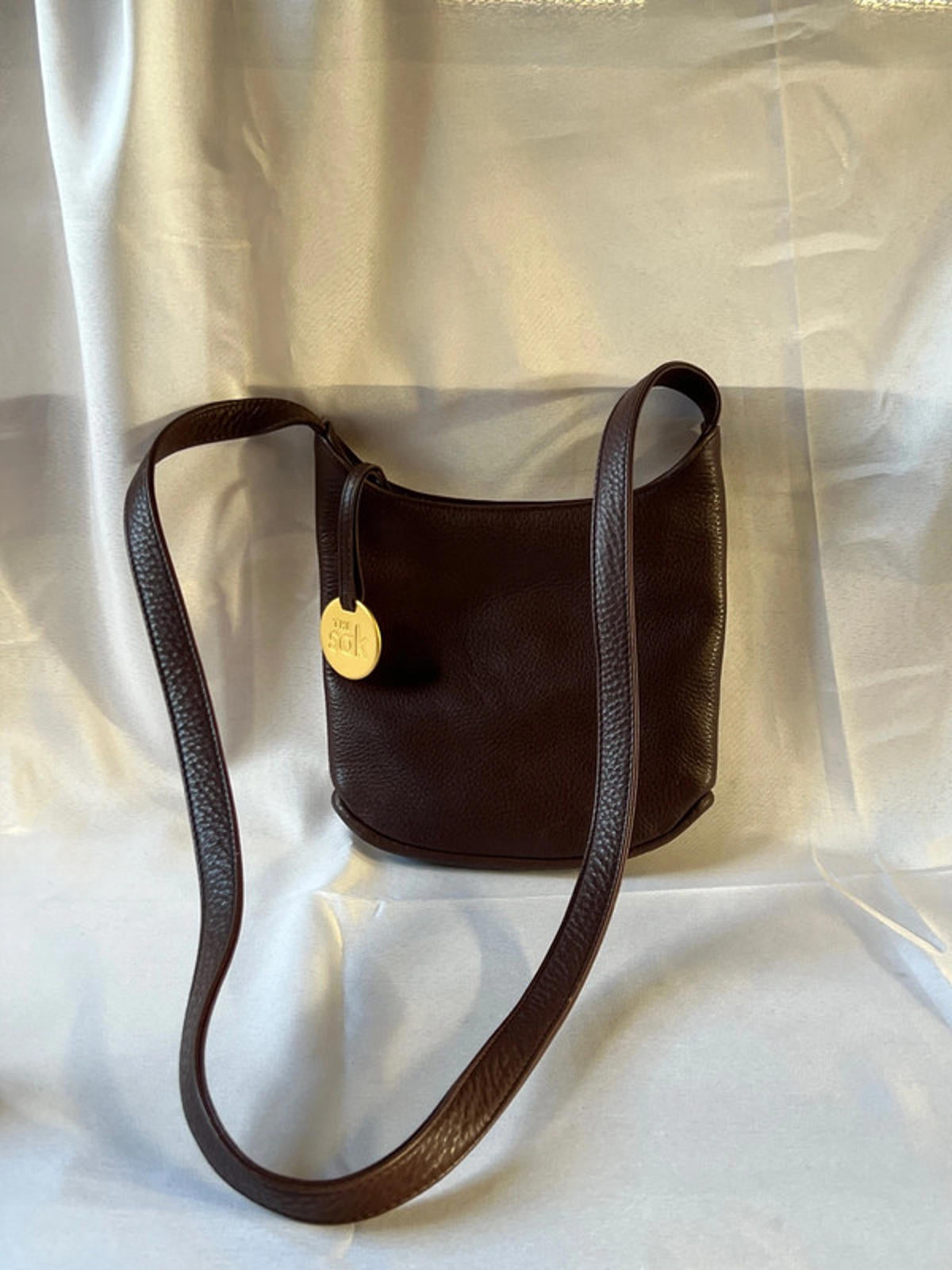 Vintage The Sak | Maroon Leather Shoulderbag