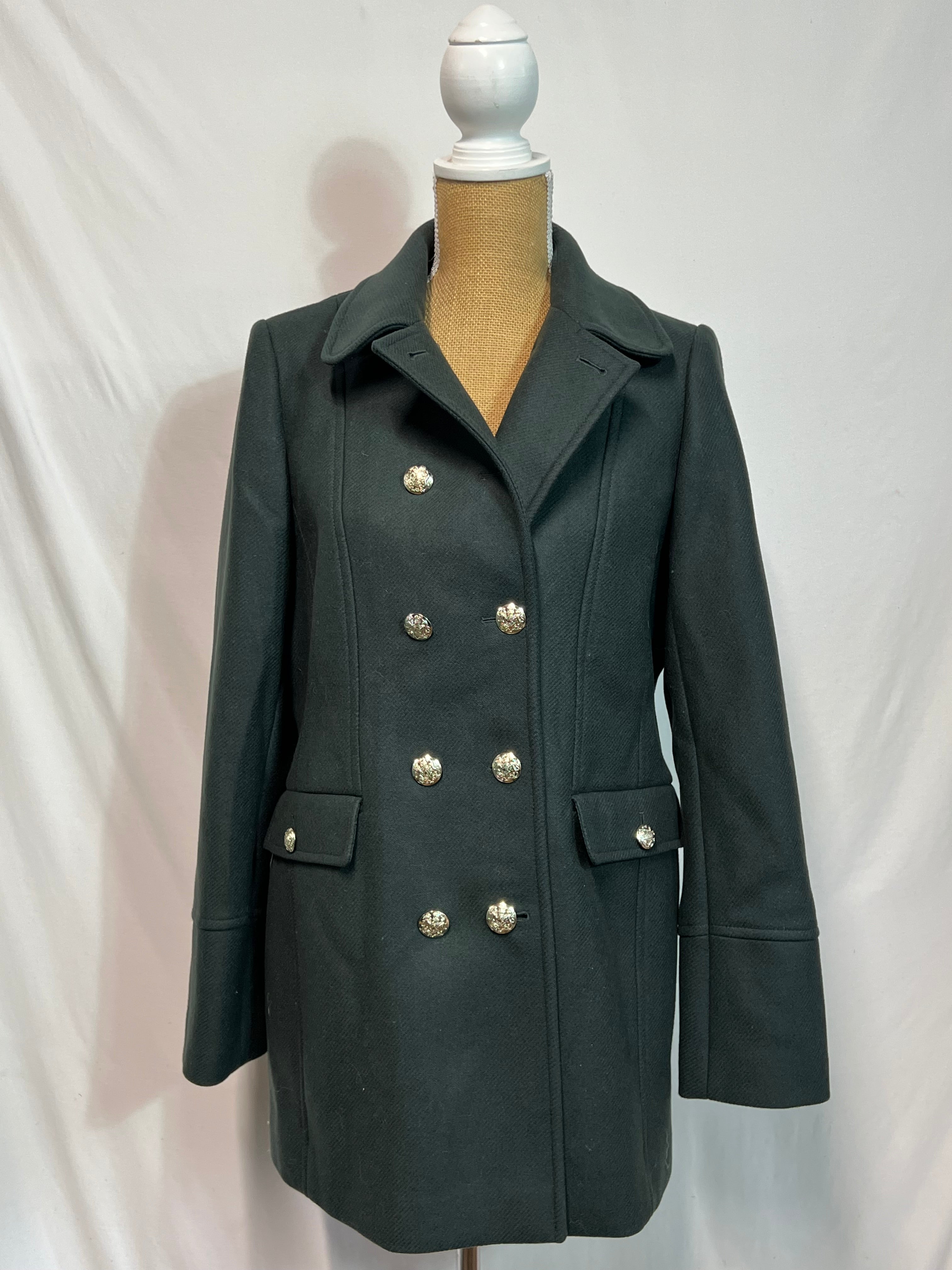 HOBBS | Size 12 | Deep Pine Green Coat | New With Tags