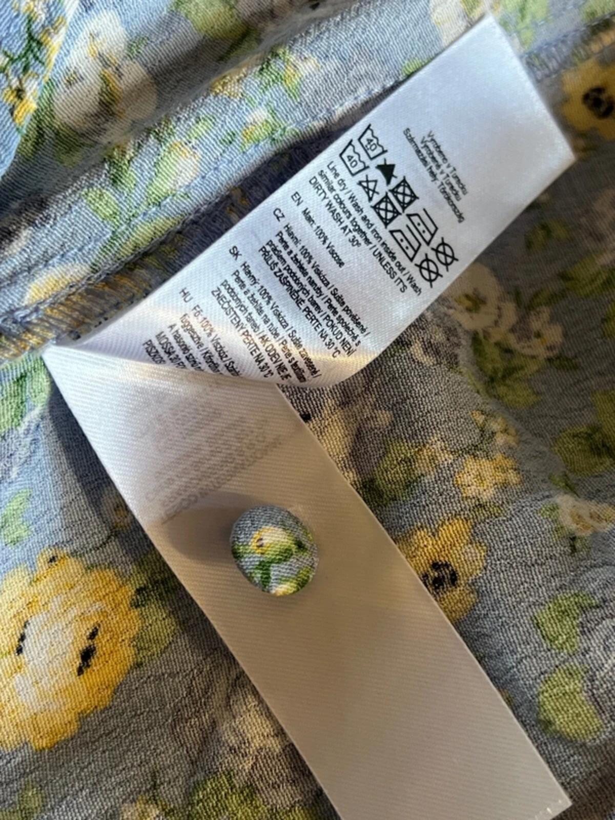 F&F | 14 | Eggshell Blue Floral Dress