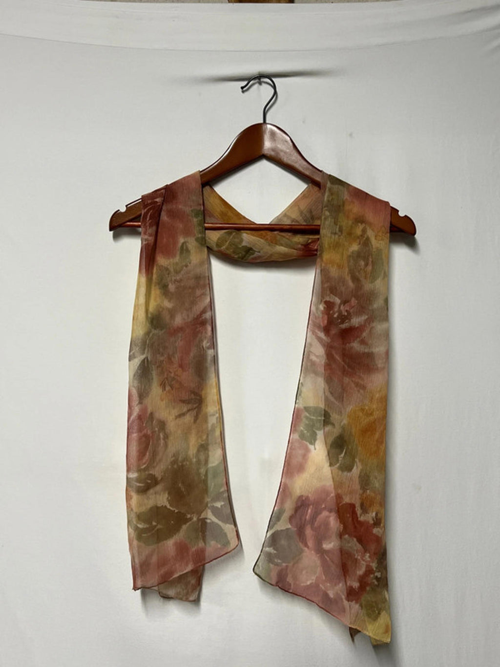 Vintage Scarf | Pink Rose Style