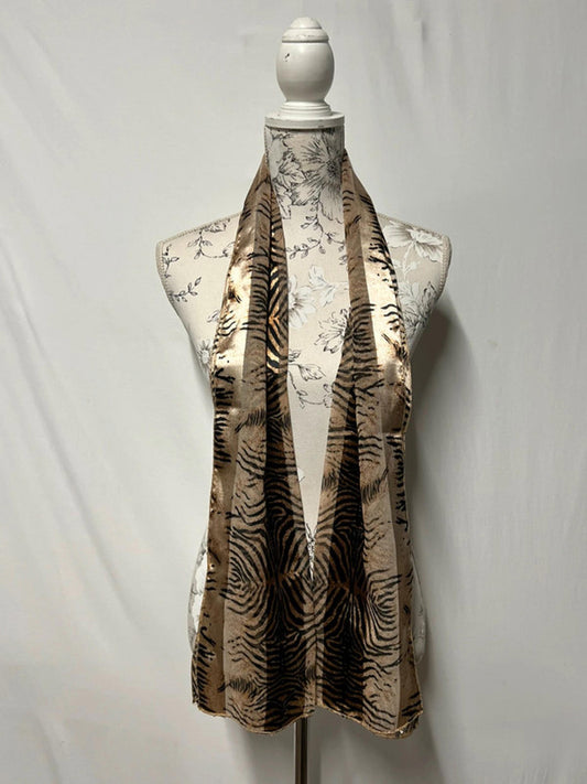 Women’s Tiger Print Scarf | Great Condition
