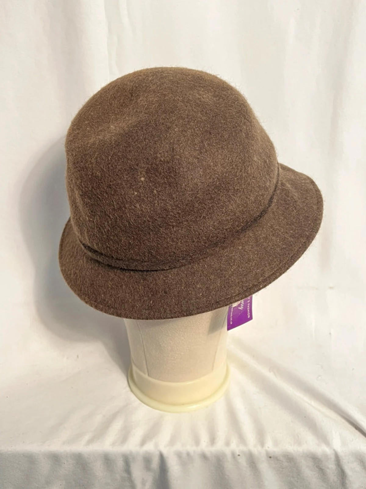 Symphony | 100% Wool | Khaki Ladies Hat with Diamantés