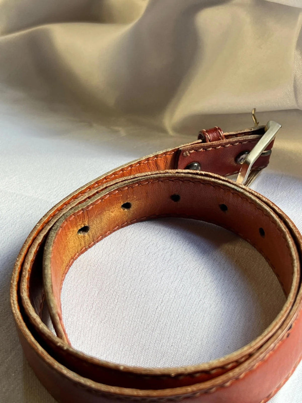 Vintage Canada Belt | Tan | 30 - 32”