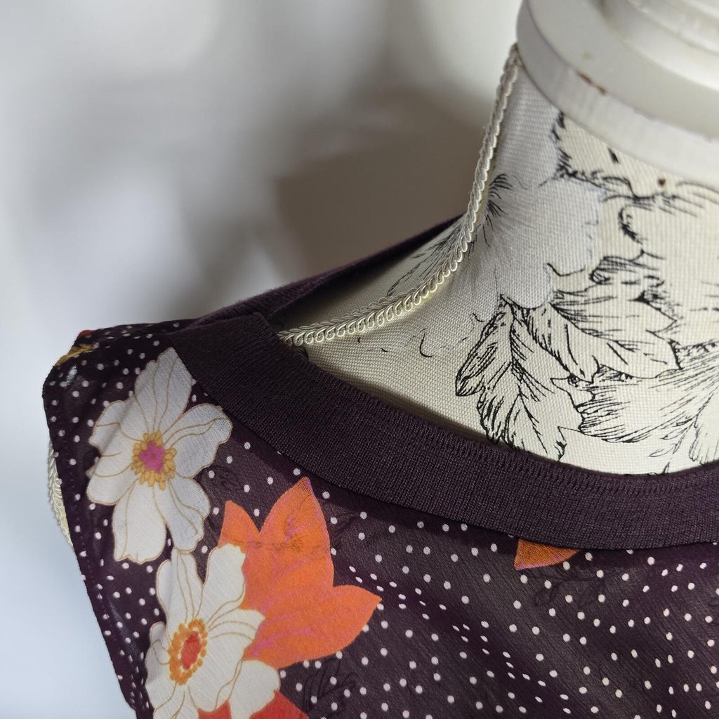 South | Size 14 | Chiffon Floral Top
