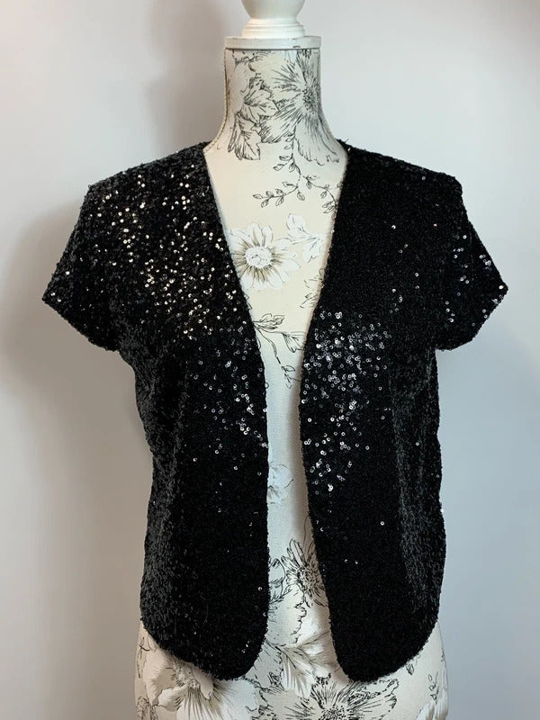 Accessory St | Size 12 | Y2K Sequin Bolero | Great Condition