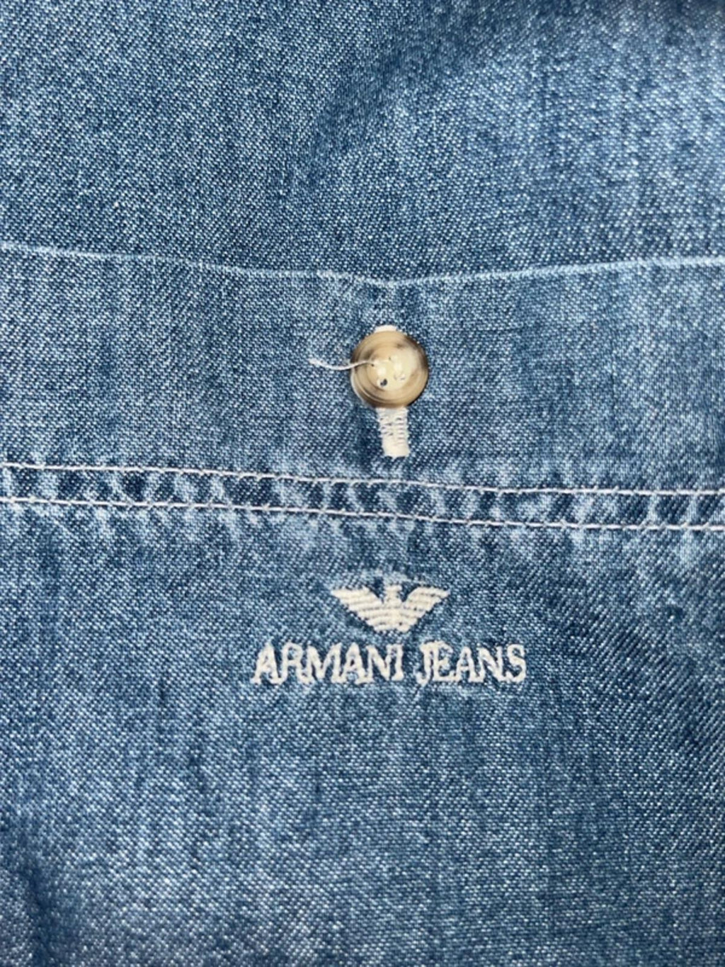 Vintage Armani Jeans | Size 20 | Denim Shirt