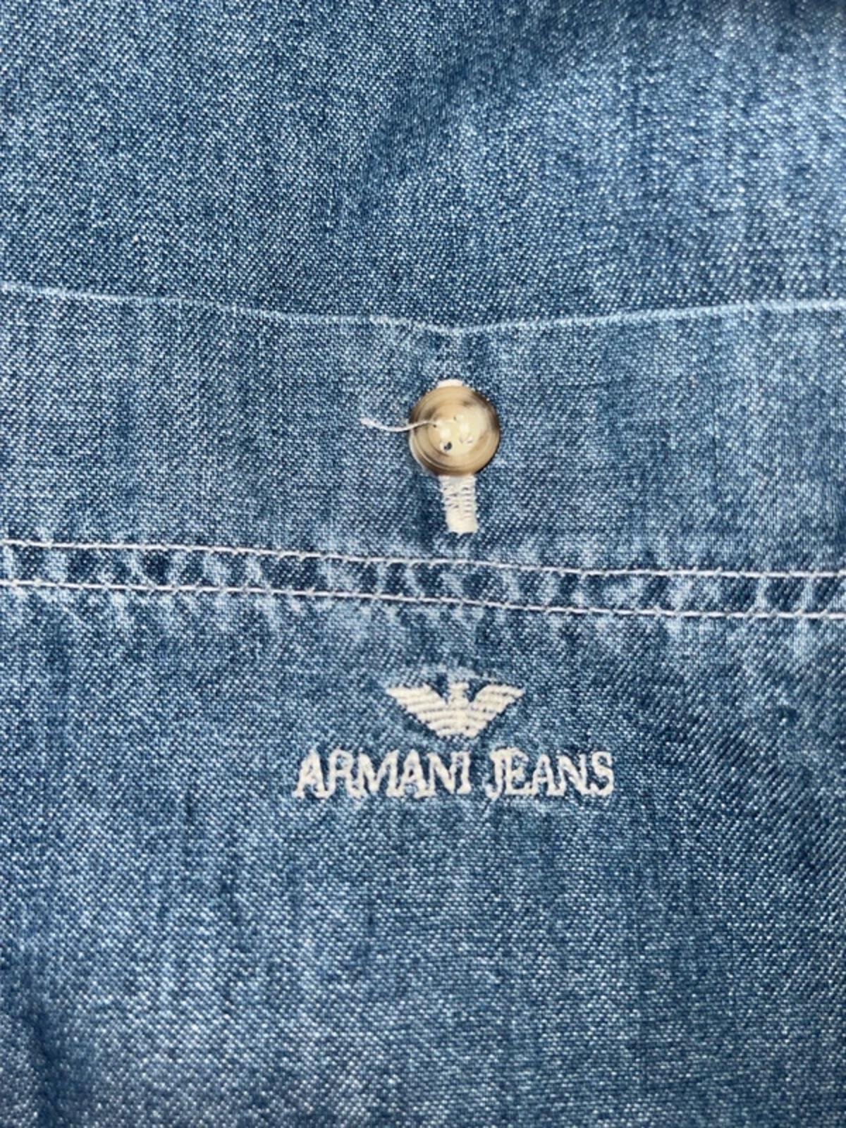 Vintage Armani Jeans | Size 20 | Denim Shirt