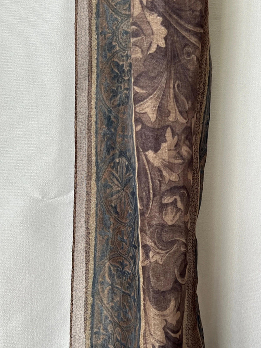 Khaki Green Italian Scarf | Like New