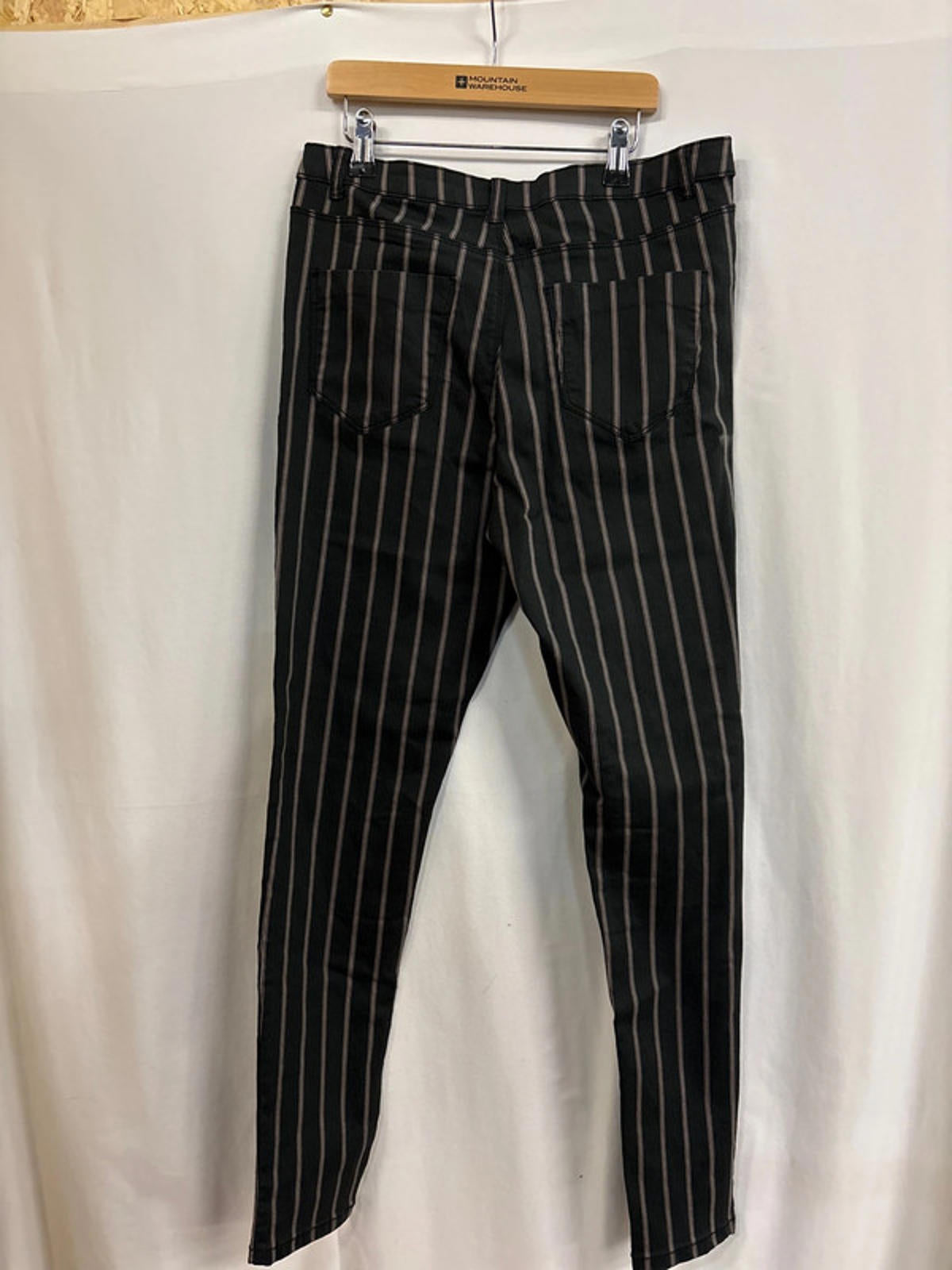 New Clockhouse pinstripe cotton pants
