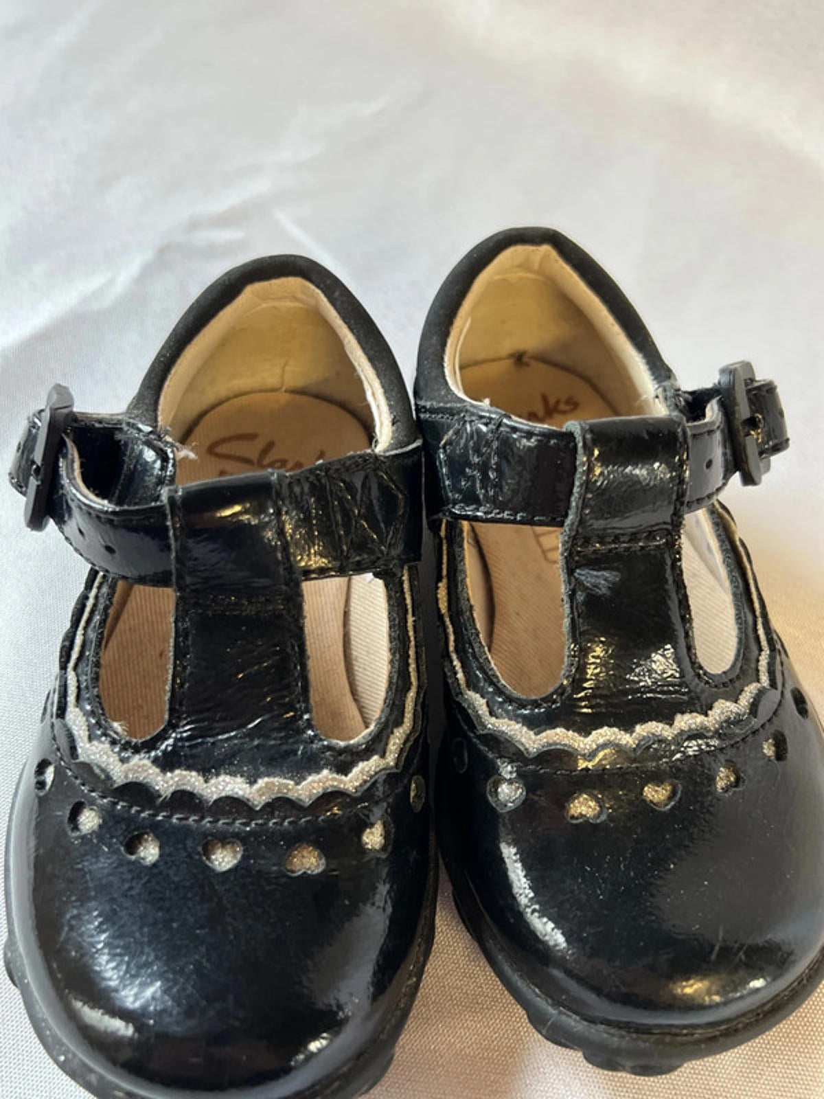Clarks First Shoes | Size 3 | Patent Leather | Light Up