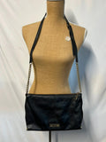 Vintage Biba | Black Leather Handbag/Shoulderbag | 100% Leather