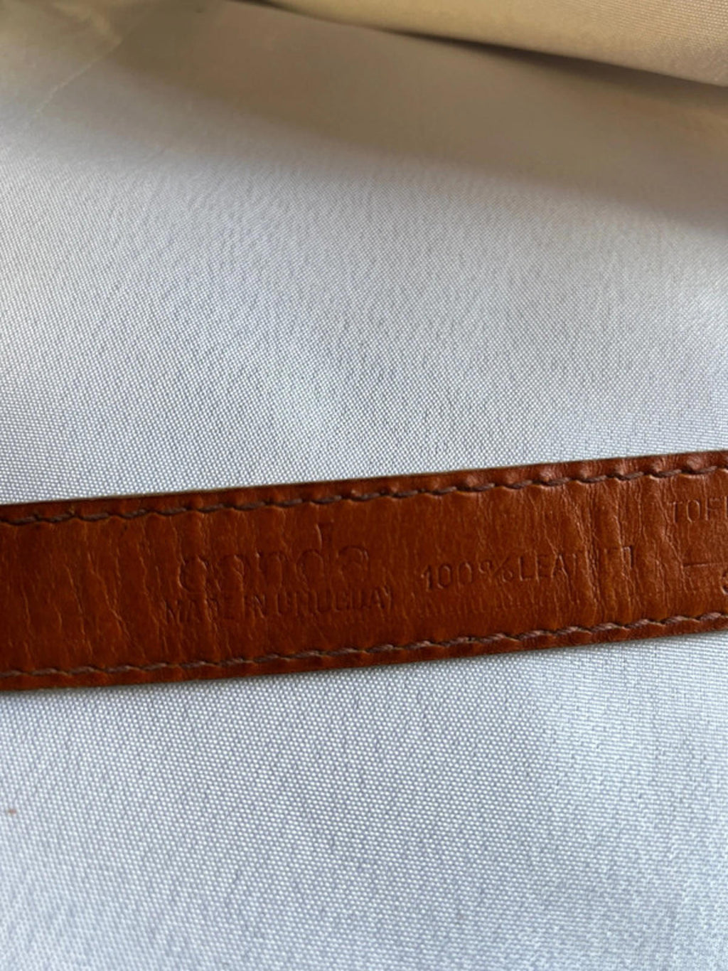Vintage Canada Belt | Tan | 30 - 32”