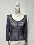 Vintage Oasis | Navy Cardigan | 12