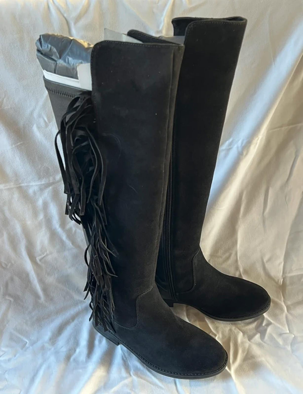 JD Williams | Black Suede Boots | 4 | New With Tags