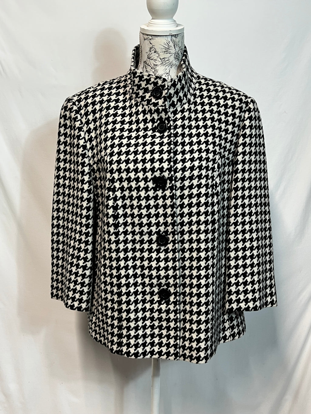 Gerry Weber | Size 8 | Dog Tooth Coat | Good Condition