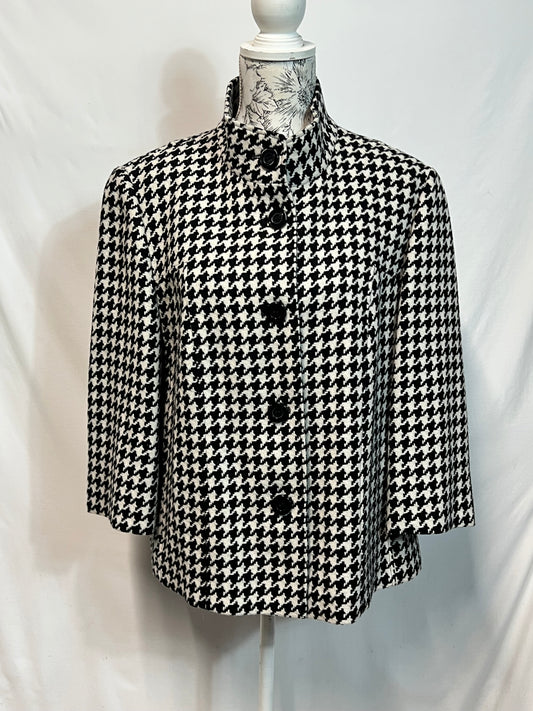 Gerry Weber | Size 8 | Dog Tooth Coat | Good Condition