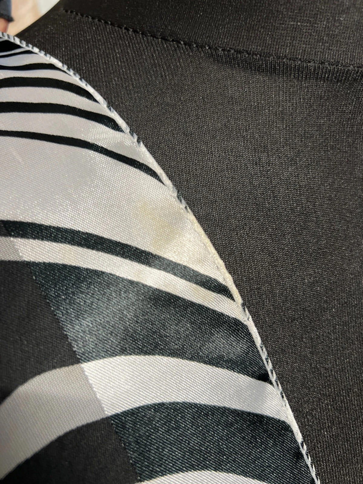 Vintage Zebra Pattern Ladies Scarf
