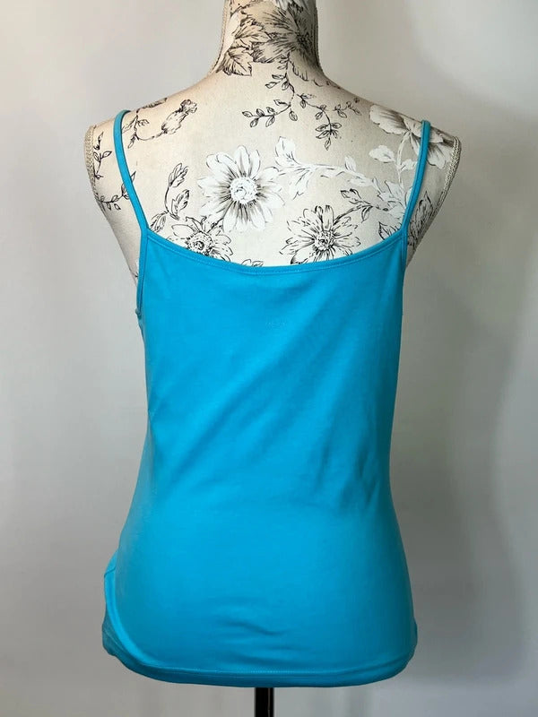 Mexx | 16/18 | Y2K Blue strappy vest top