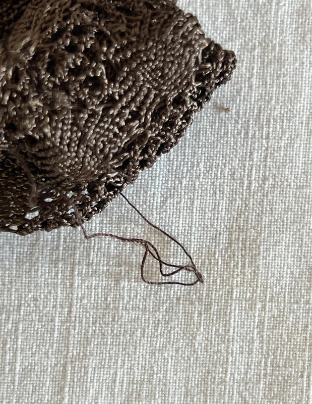 Body Casual | Size 6 | Brown button up crochet cardigan