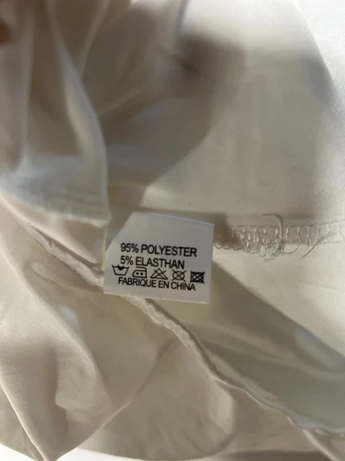 Cherry Koko | L | White Lace Style Long Sleeve | Polyester