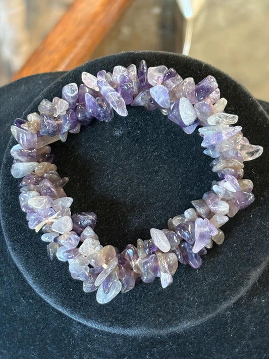 Natural Amethyst bracelet
